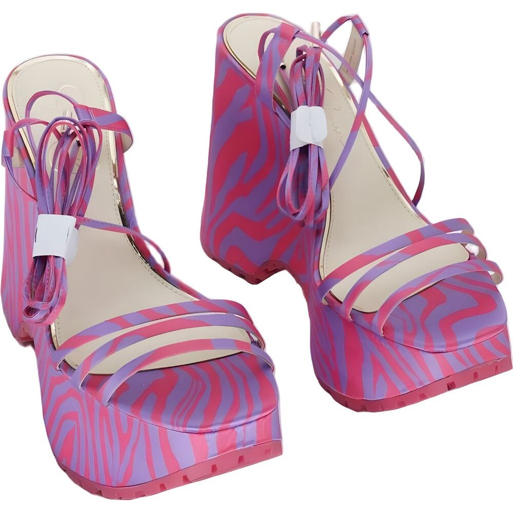 Jessica Simpson Pink and Purple Heels